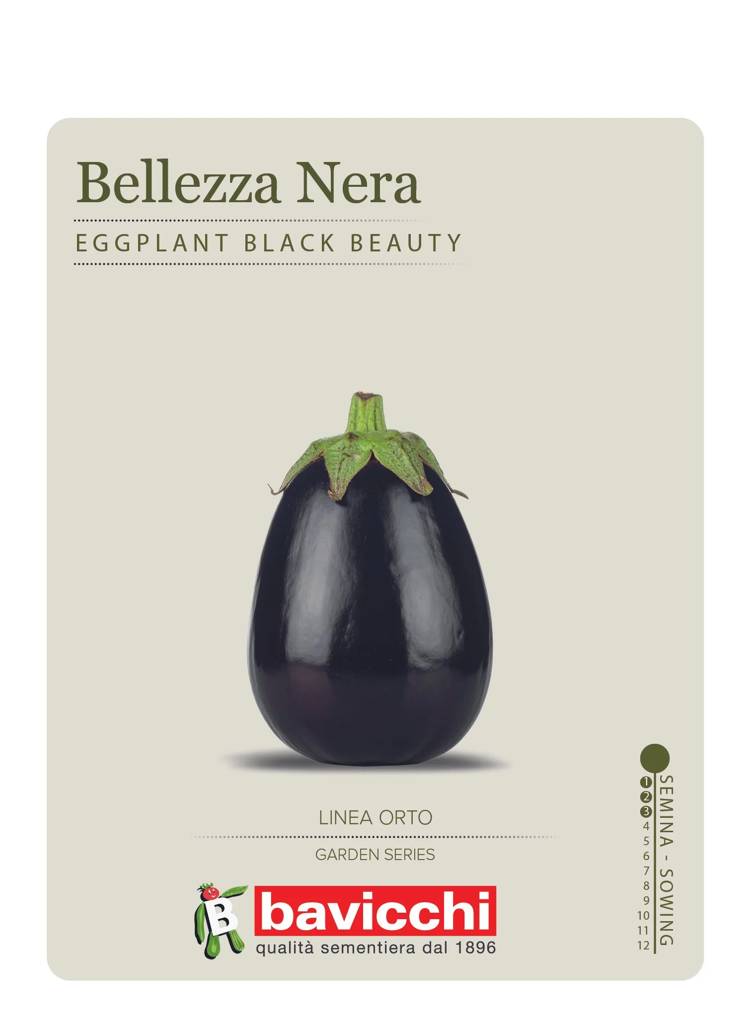 MELANZANA BELLEZZA NERA - VME0407