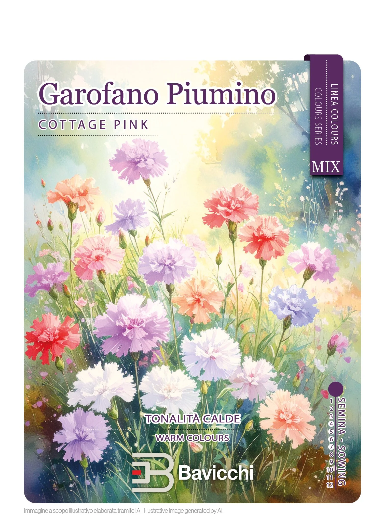 GAROFANO PIUMINO MIX - FGR1207
