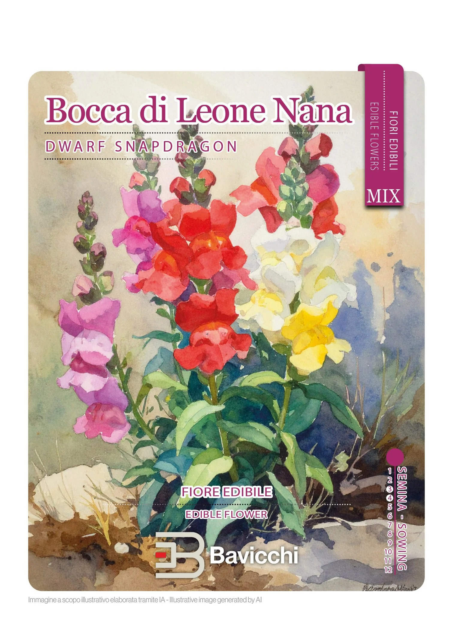 BOCCA DI LEONE NANA MIX - FBC0207E