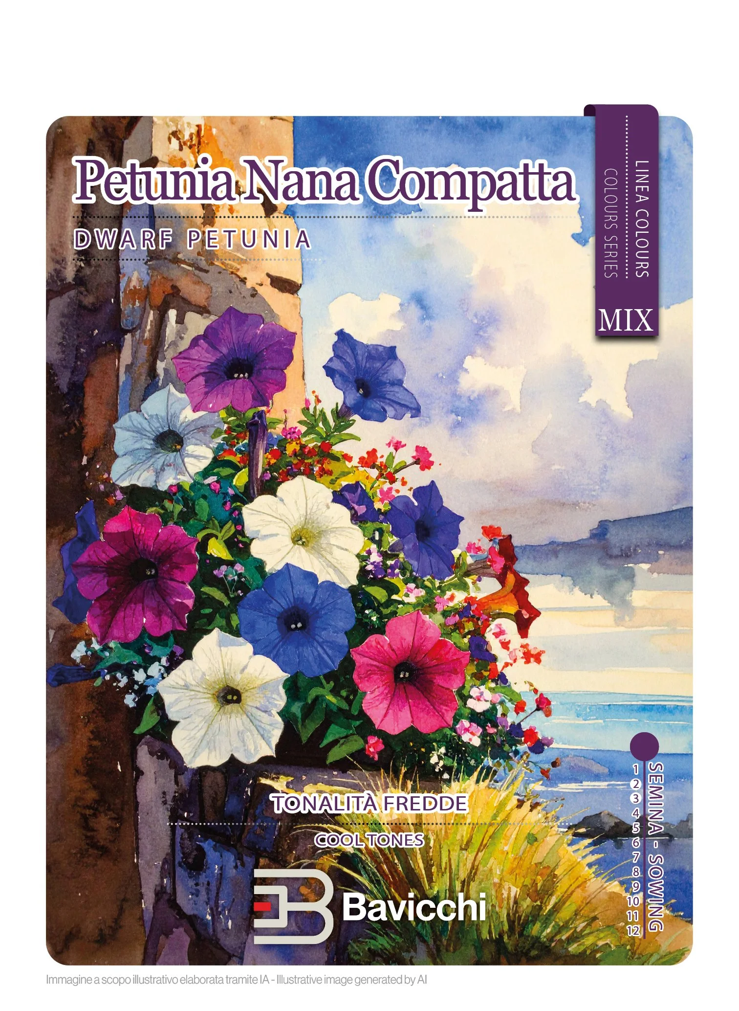 PETUNIA NANA COMPATTA MIX - FPE0207