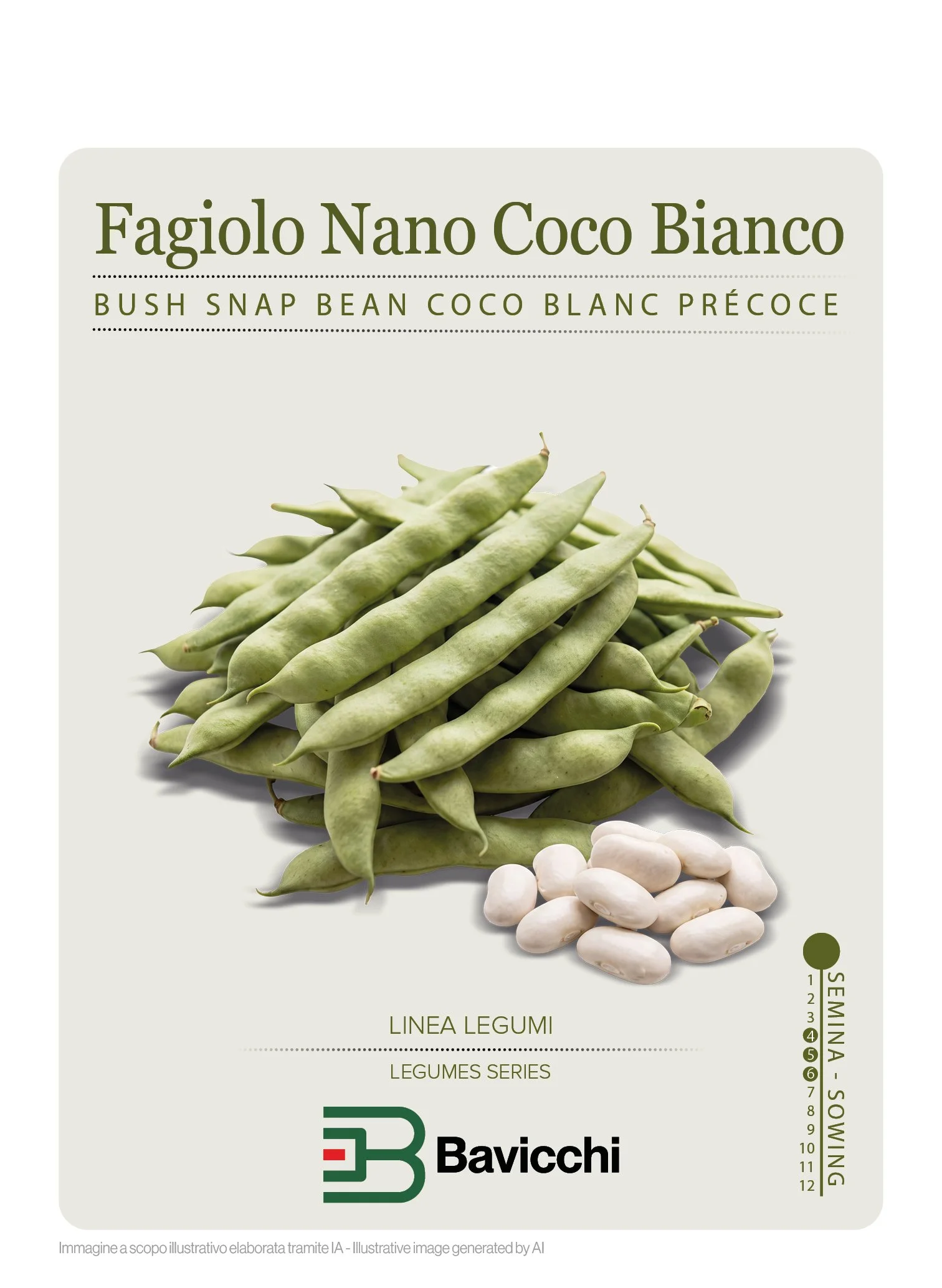 FAGIOLO COCO BLANC PRECOCE - VFN0307