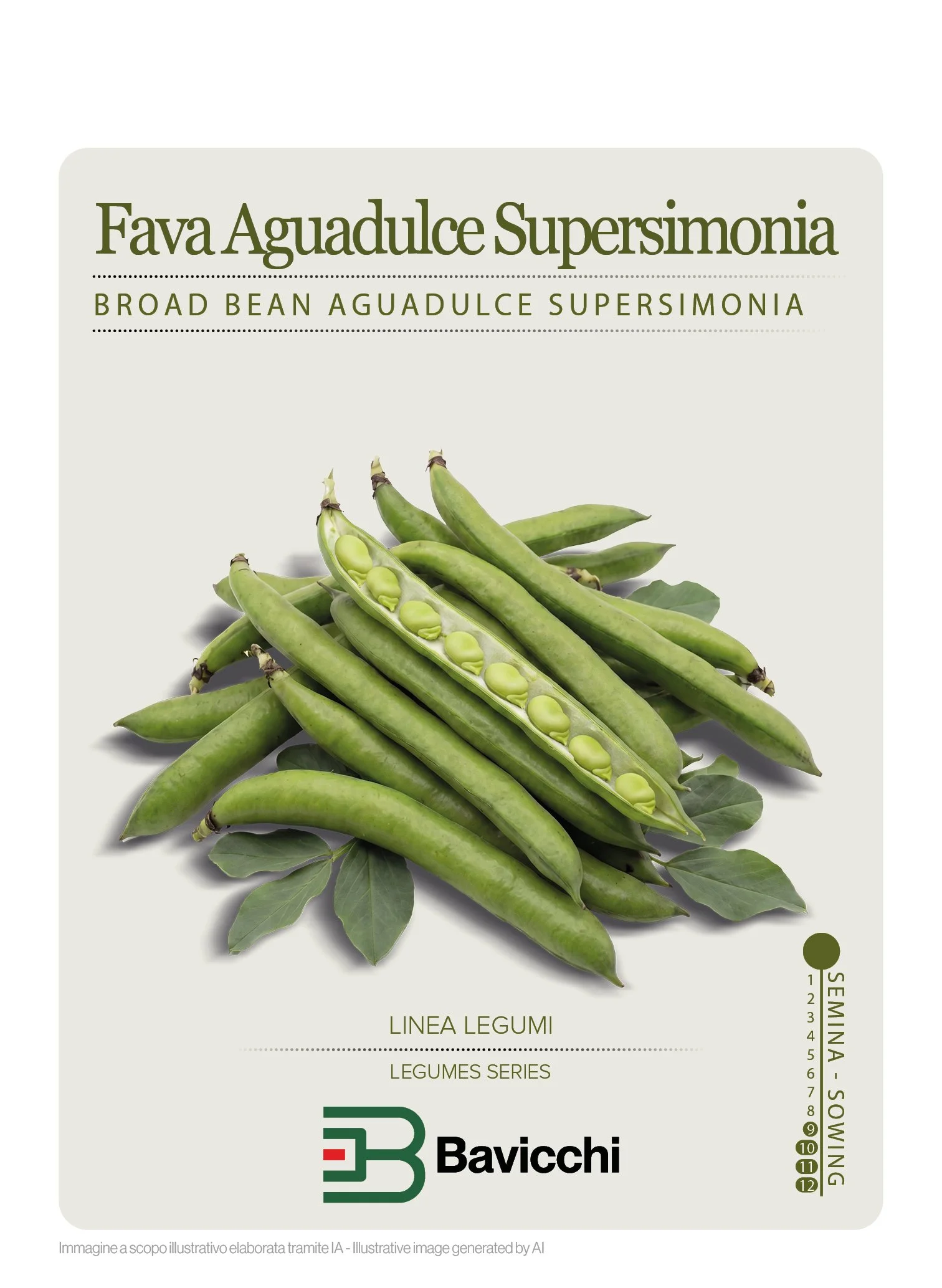 FAVA SUPERAGUADULCE SUPERSIMONIA - VFA0207