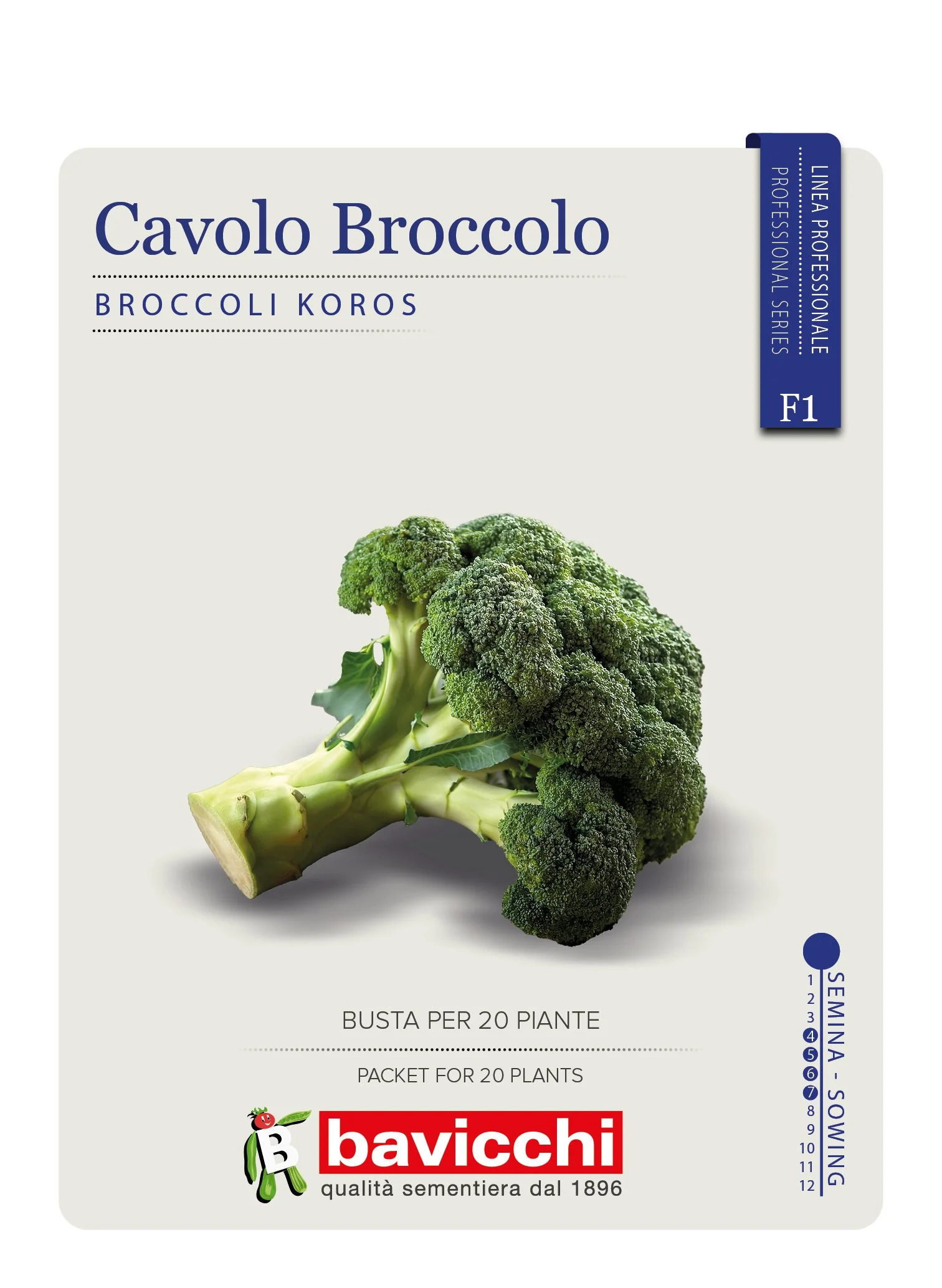 CAVOLO BROCCOLO KOROS F1 - VCB0907