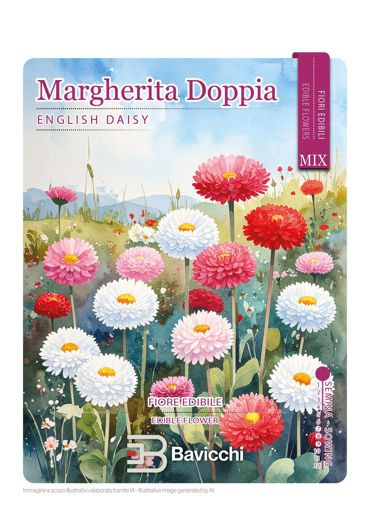 MARGHERITA DOPPIA MIX - FMR0107E