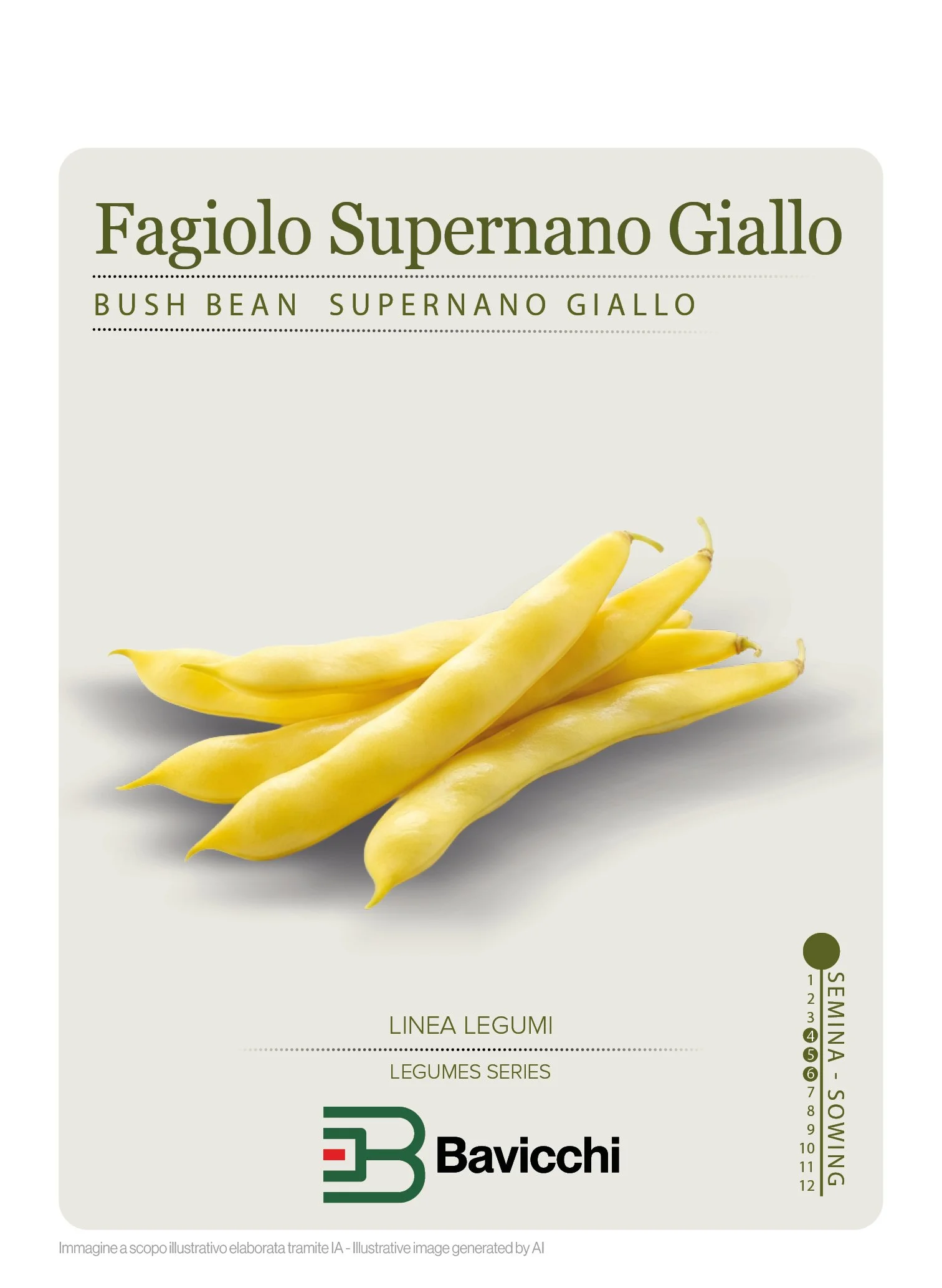 FAGIOLO SUPERNANO GIALLO- VFN3707