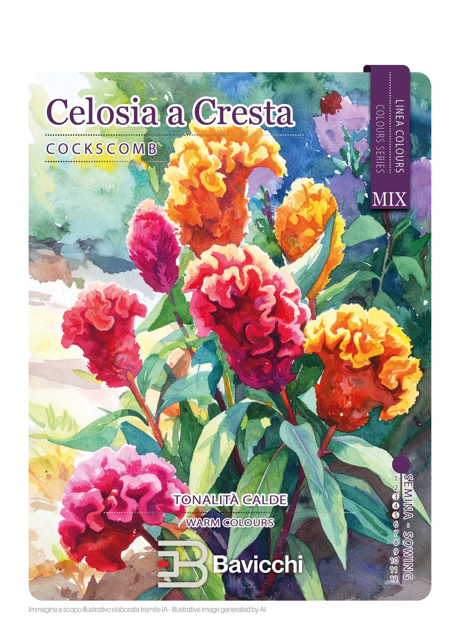 CELOSIA A CRESTA MIX - FCE0207