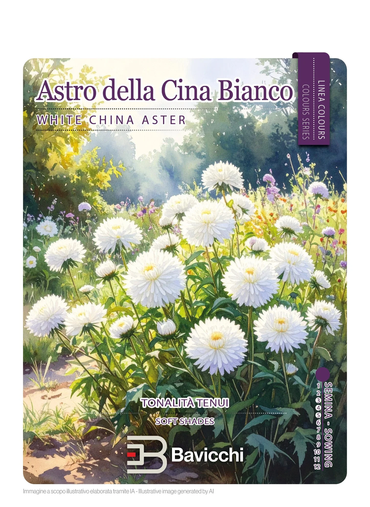 ASTRO DELLA CINA BIANCO - FAT1107