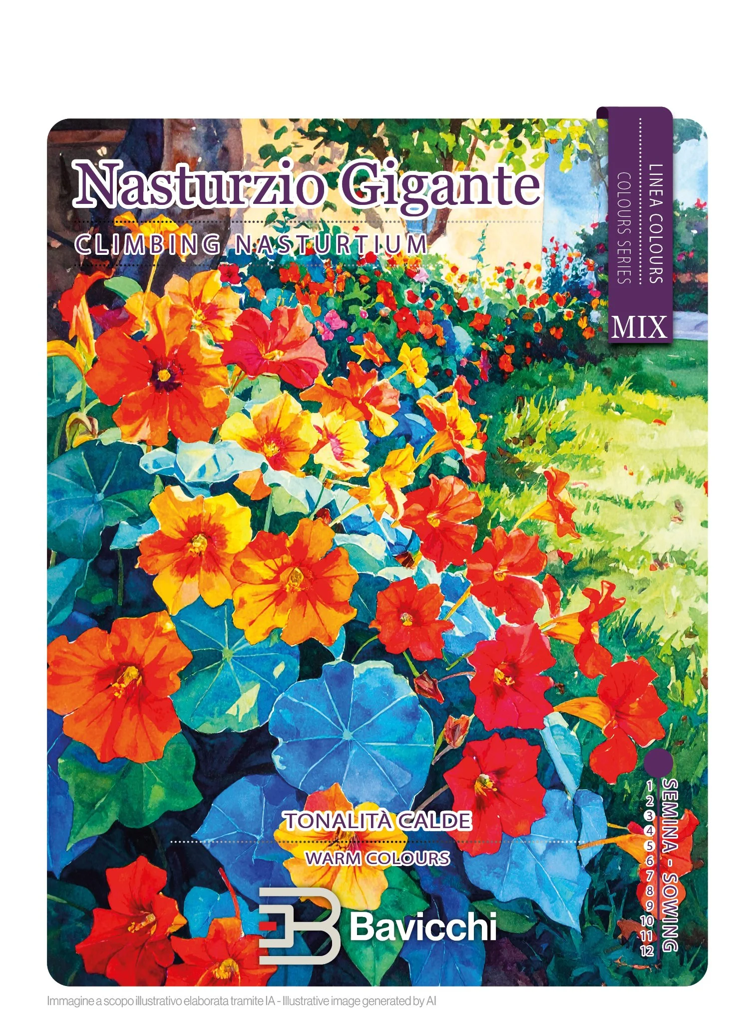NASTURZIO GIGANTE MIX - FNA0107