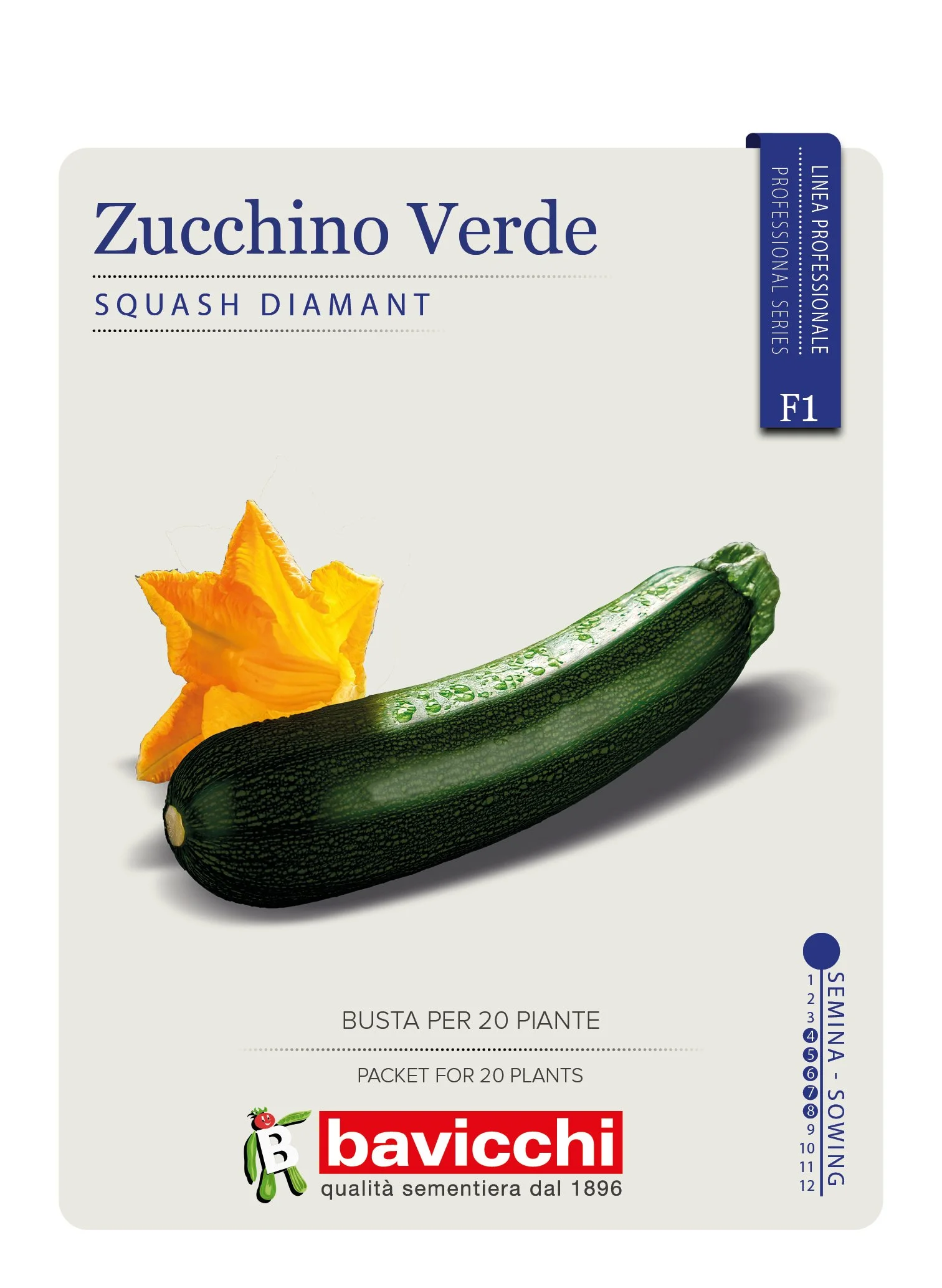 ZUCCHINO DIAMANT F1 - VZU0207