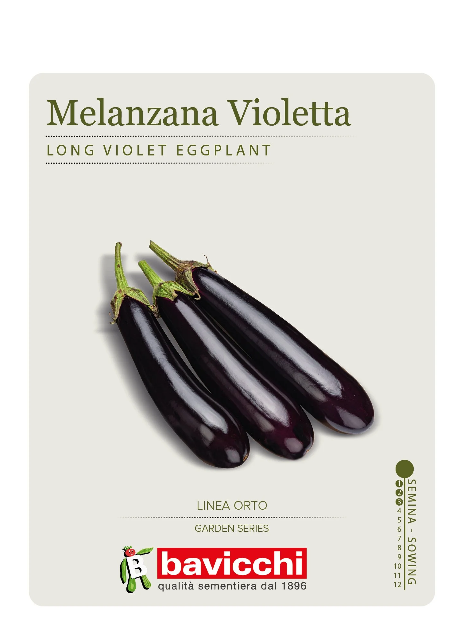 MELANZANA LUNGA VIOLETTA 3 - VME0107