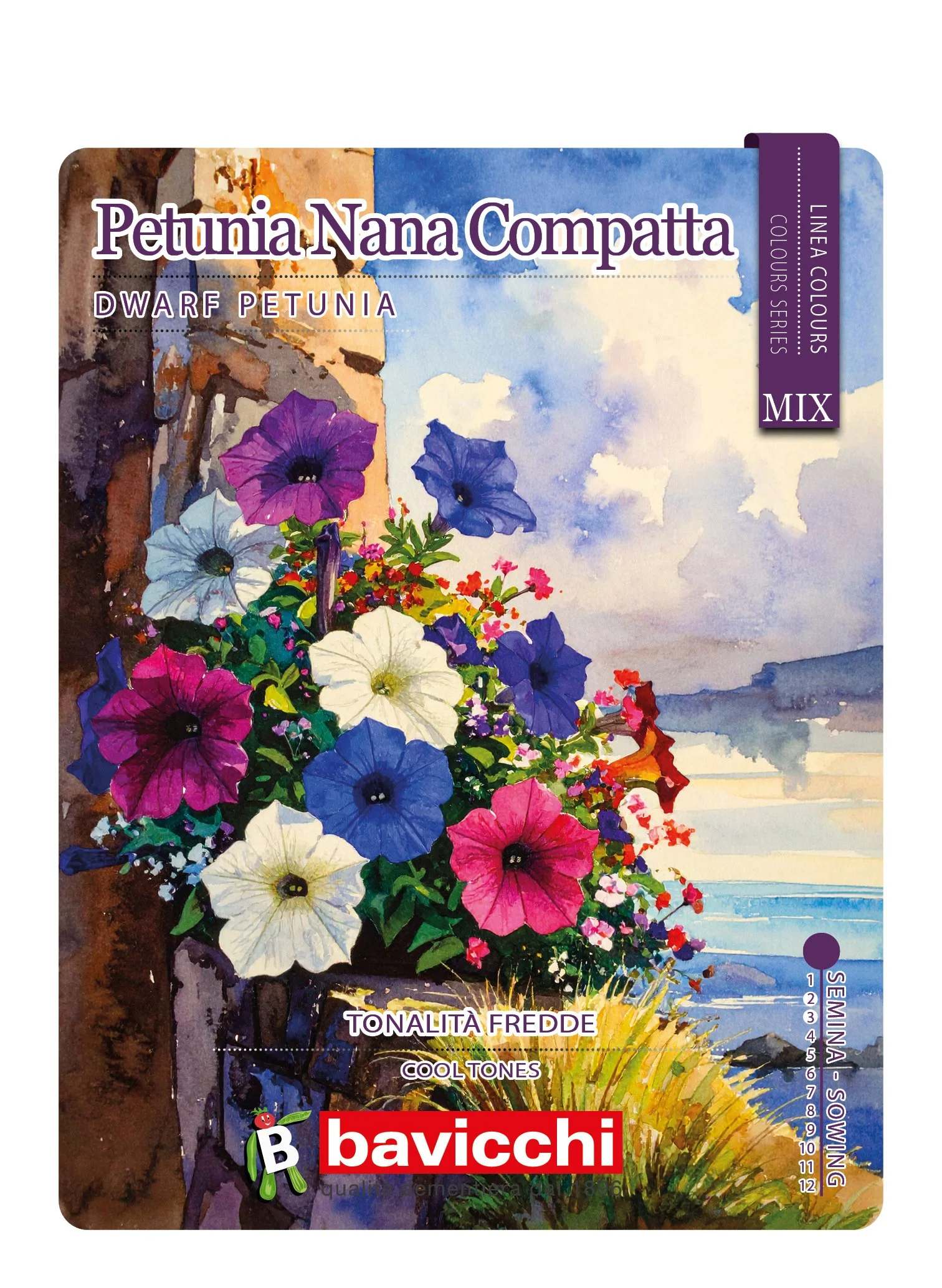 PETUNIA NANA COMPATTA MIX - FPE0207