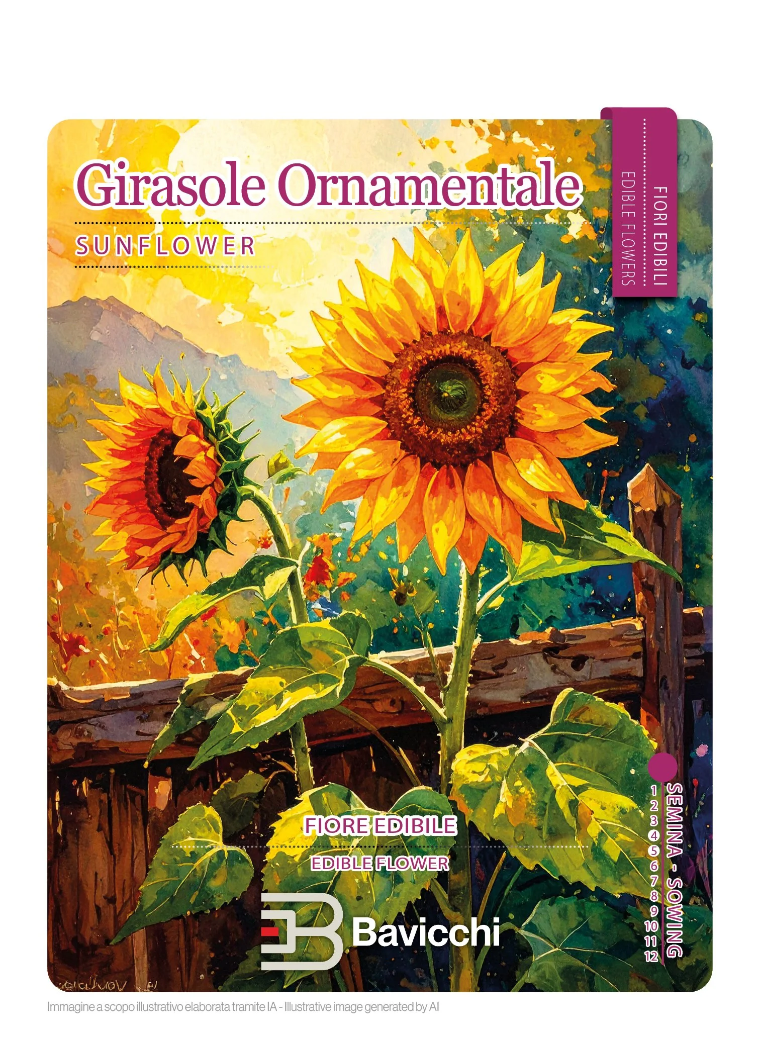 GIRASOLE ORNAMENTALE - FGI0107E