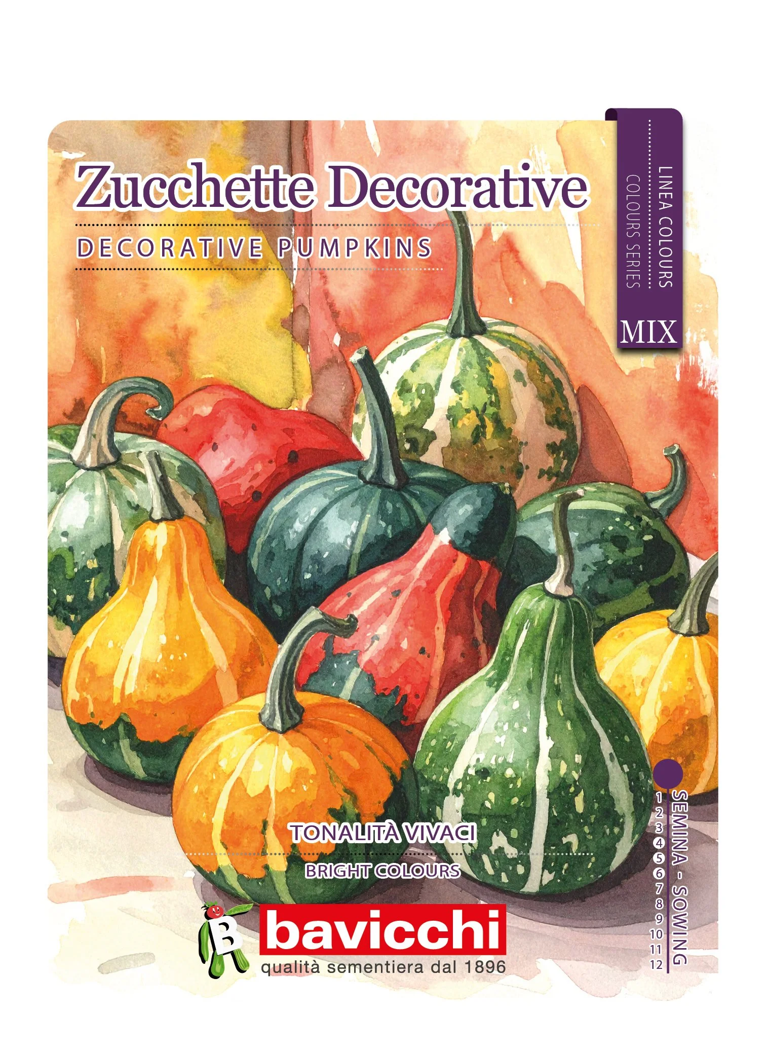 ZUCCHETTE DECORATIVE MIX - FZU0207