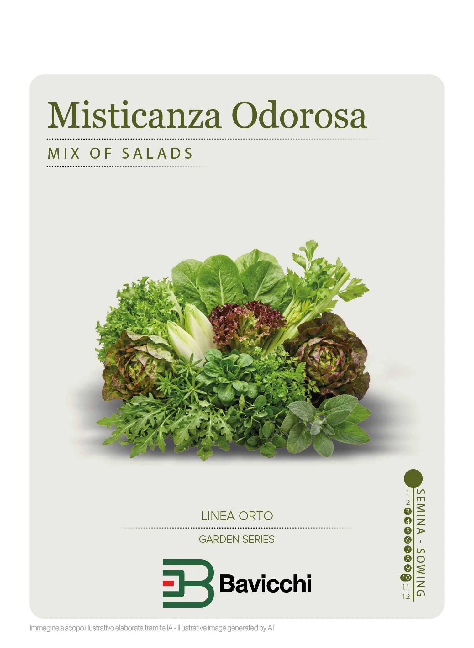 MISTICANZA INSALATA ODOROSA DA TAGLIO - ZMI0107