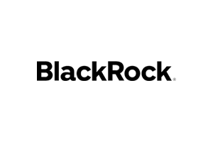 BlackRock logo on a white background