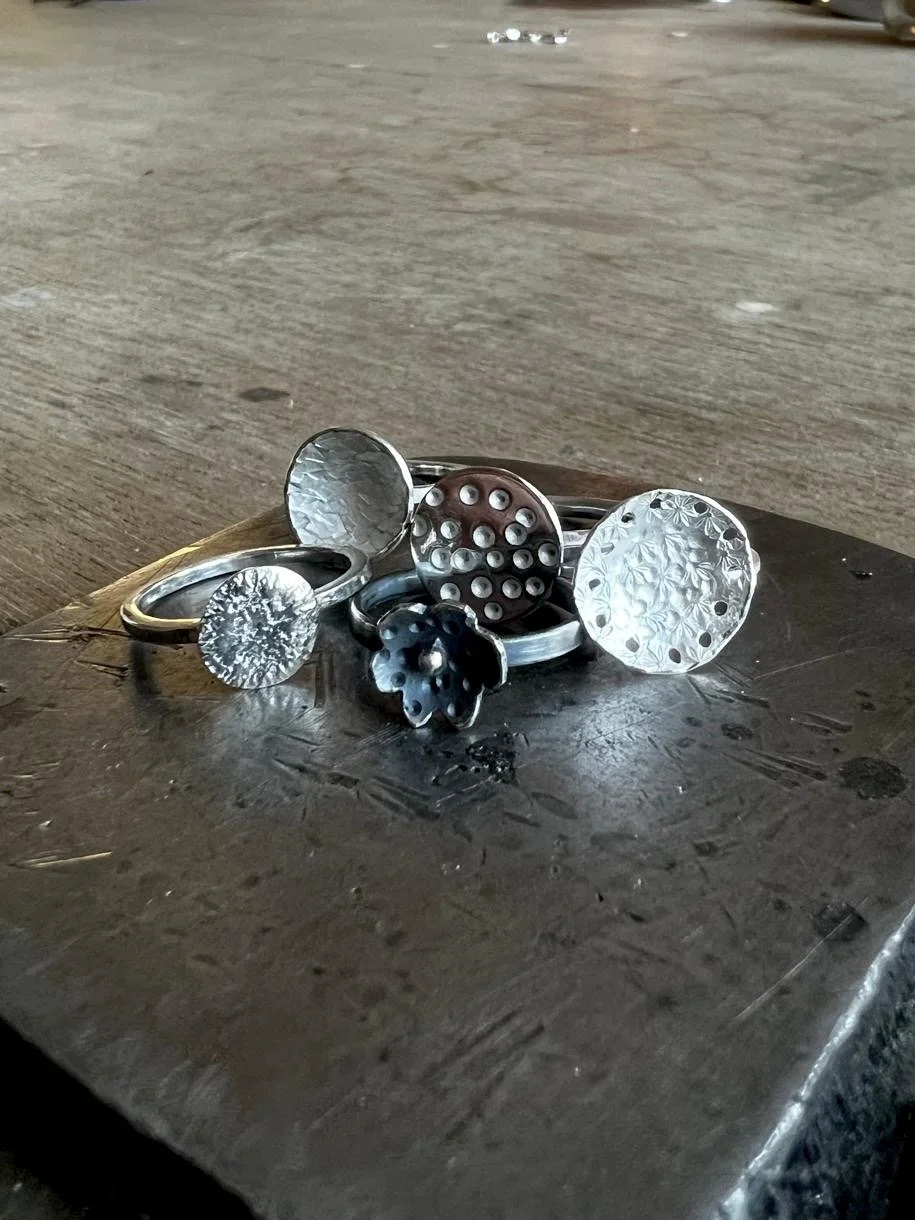 Embellished Textured Ring Workshop