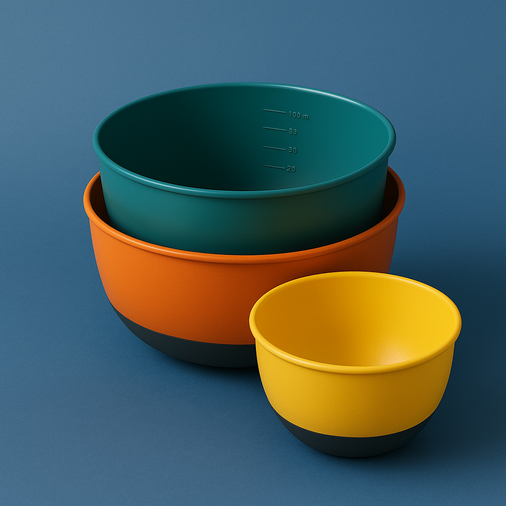Stackable Mixing Bowls