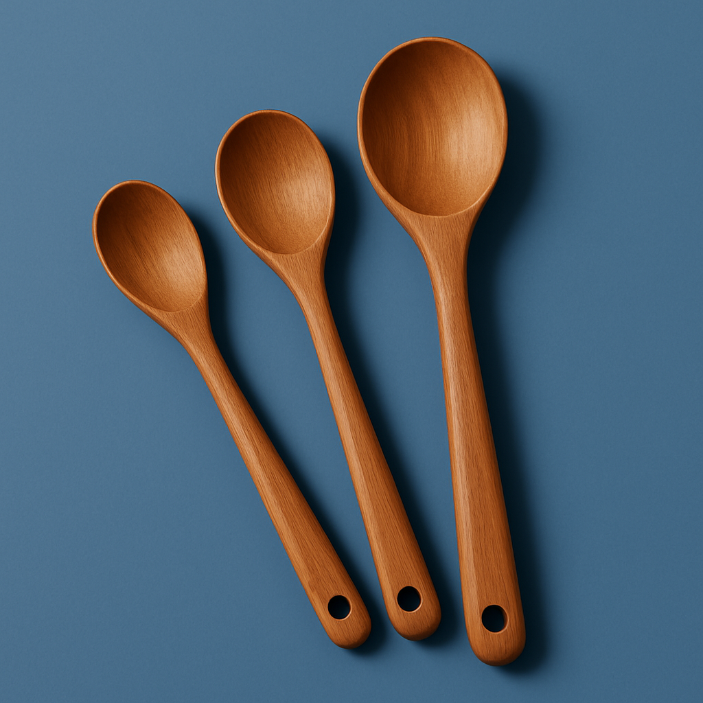 Wooden Cooking Spoon Set