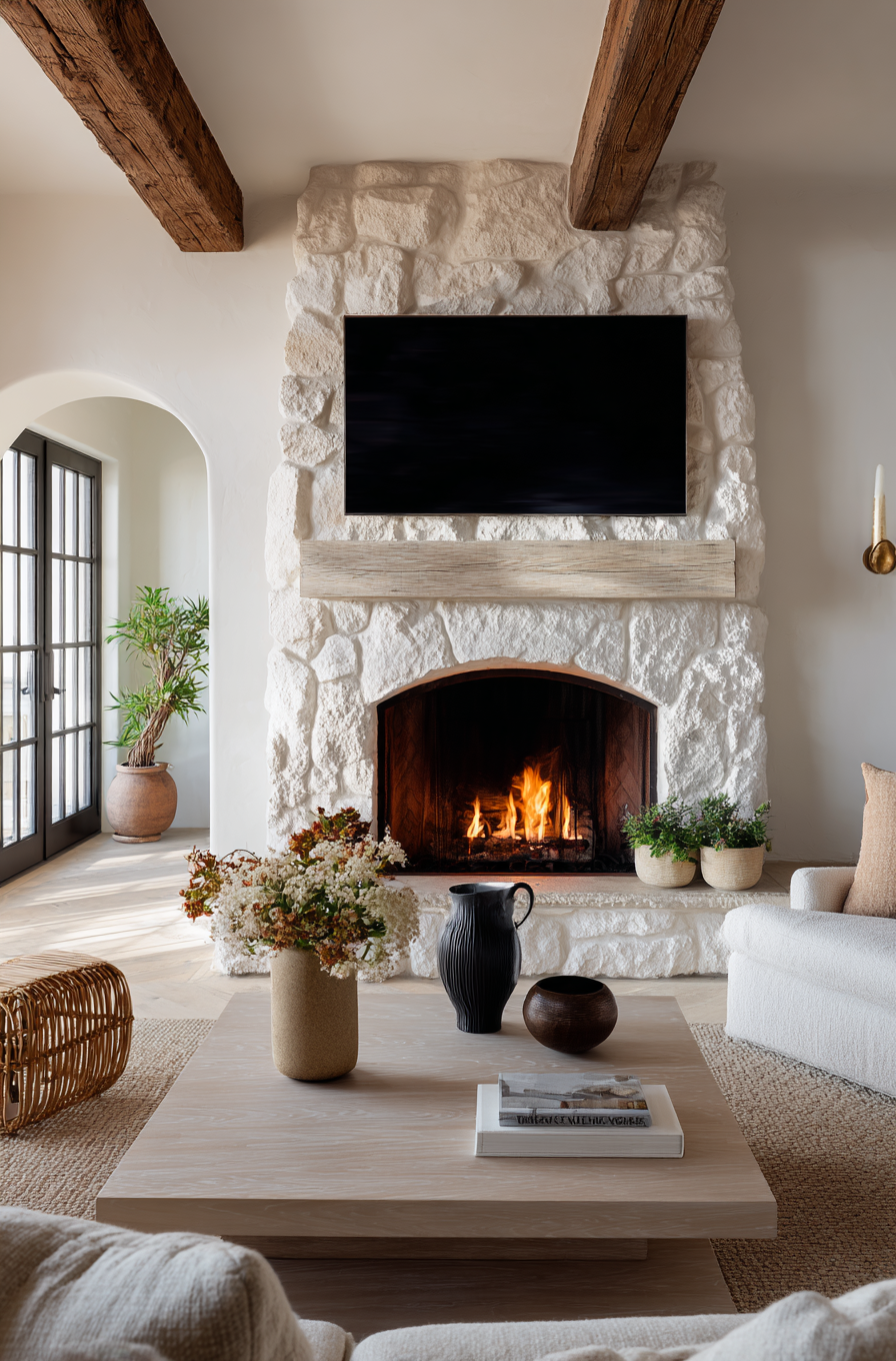 Striking a Balance: The Debate Over Placing a TV Above the Fireplace