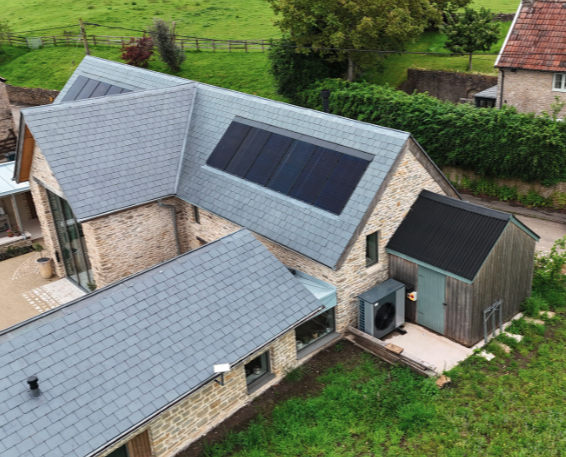 In roof PV system