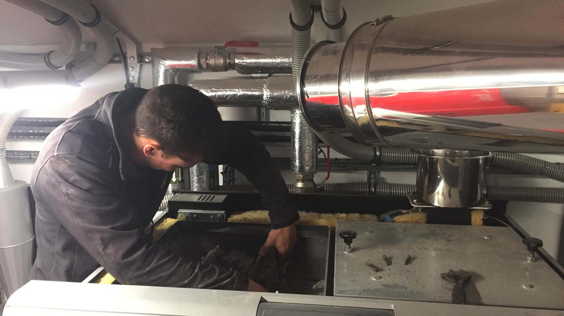 Biomass boiler servicing