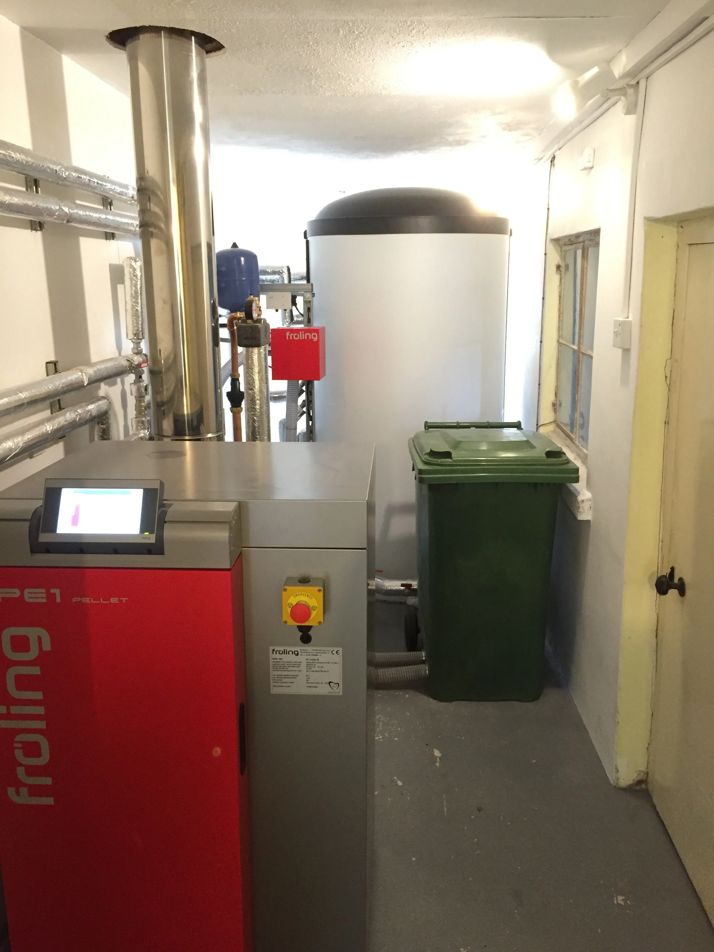 Pellet Biomass Boiler