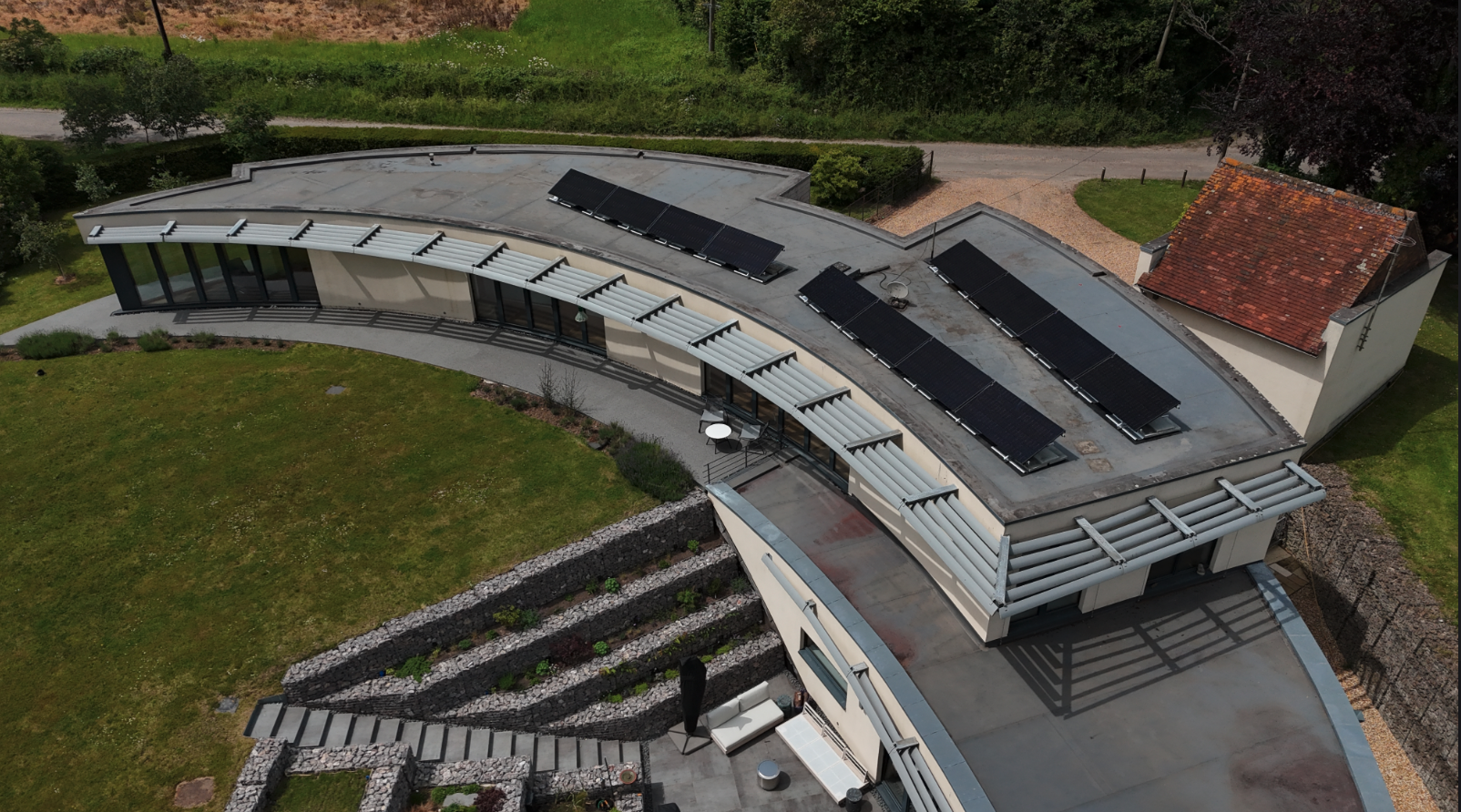PVT system on the roof
