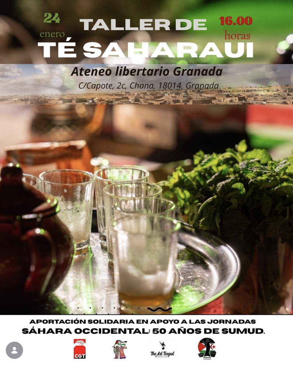 Saharawi Tea Tasting- Granada