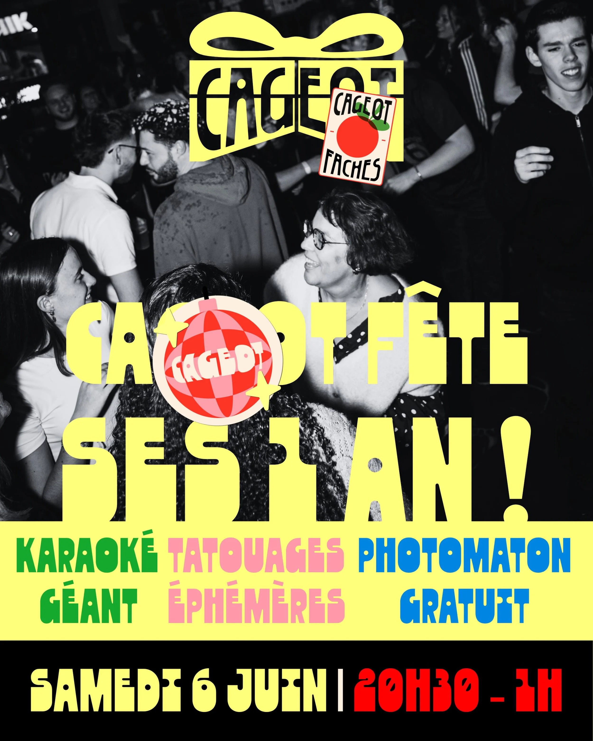// ON SE VOIT POUR LES 1 AN DE CAGEOT 🎂🎤🔥 //

On vous rappelle l&rsquo;&eacute;v&eacute;nement &agrave; ne pas manquer&hellip;

Le samedi 6 juin 2026 &agrave; partir de 20h30, on f&ecirc;te la premi&egrave;re bougie de Cageot comme il se doit 🥳

