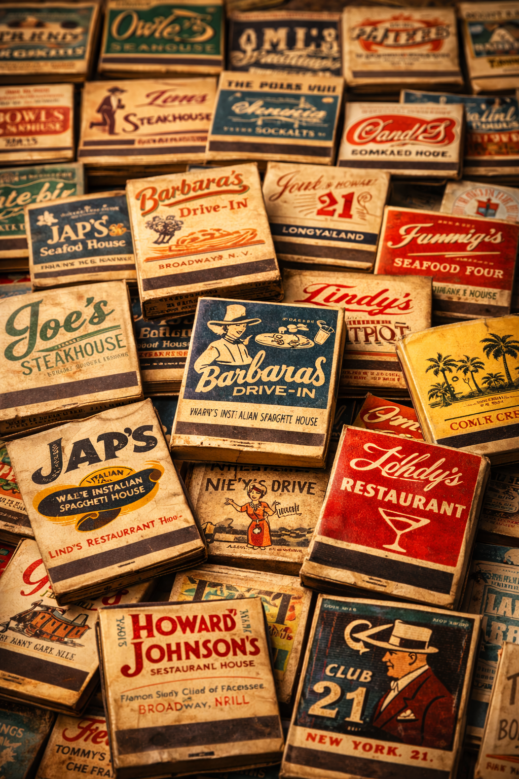 Vintage propaganda-style poster depicting three workers standing heroically in front of a cityscape, with the central figure holding a flag. Machinery and industrial elements are present at the bottom, symbolizing industry and progress.