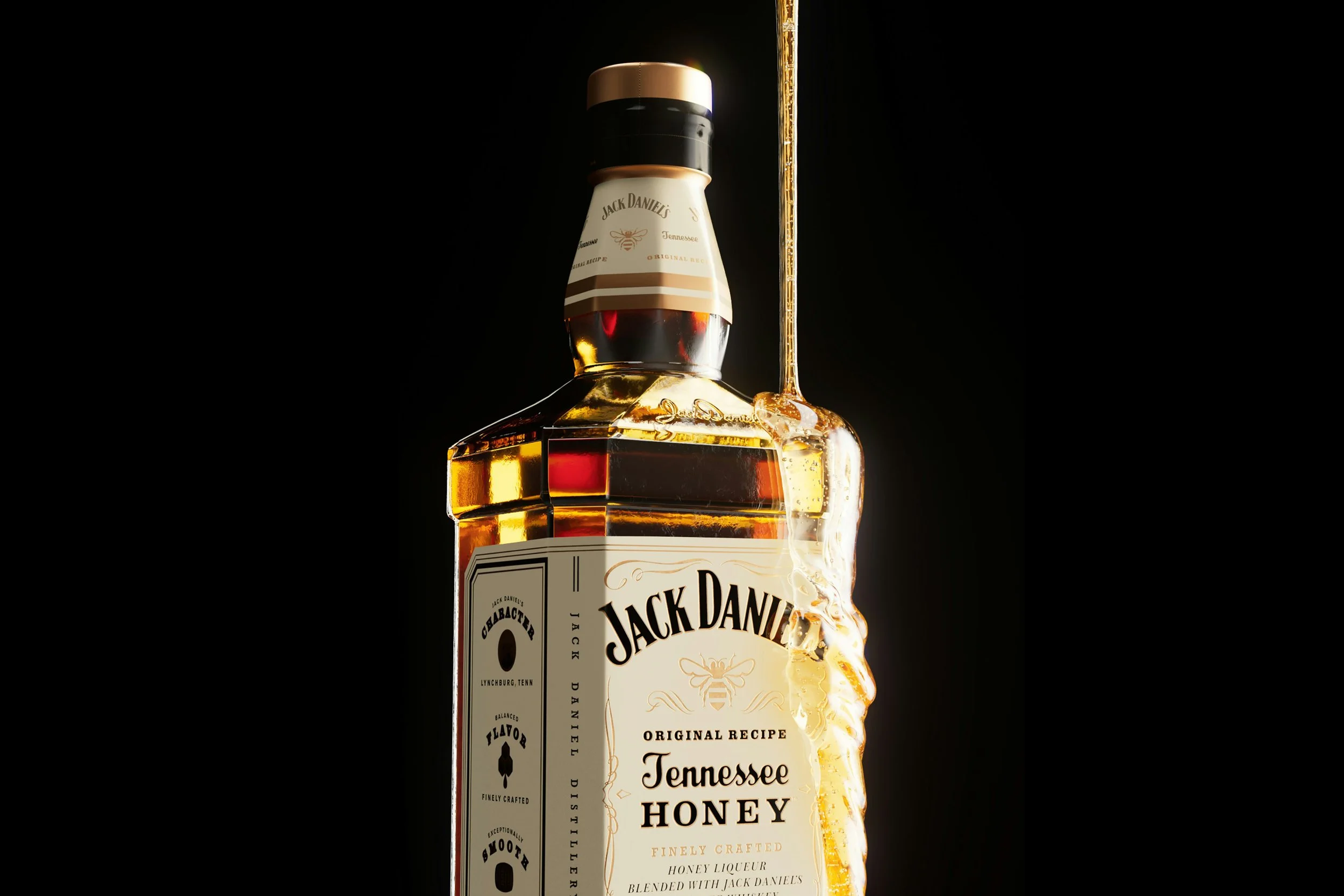 Studio fotografija alkoholnog pića s luksuznim izgledom