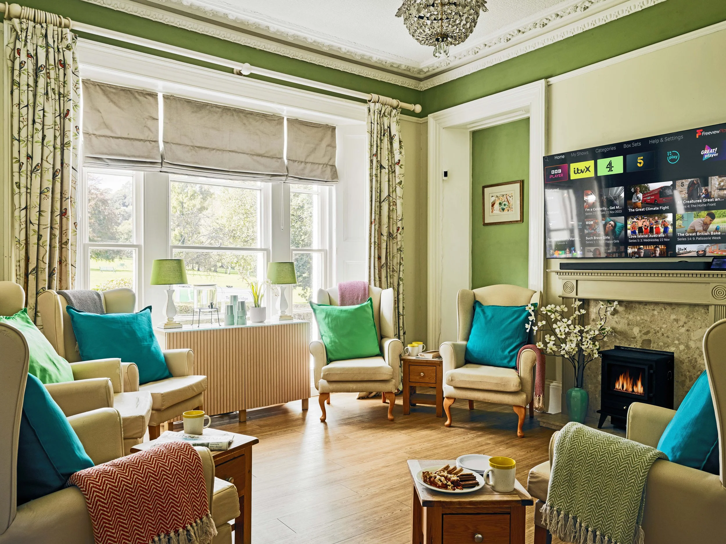 Visiting a loved one in a care home, what helps