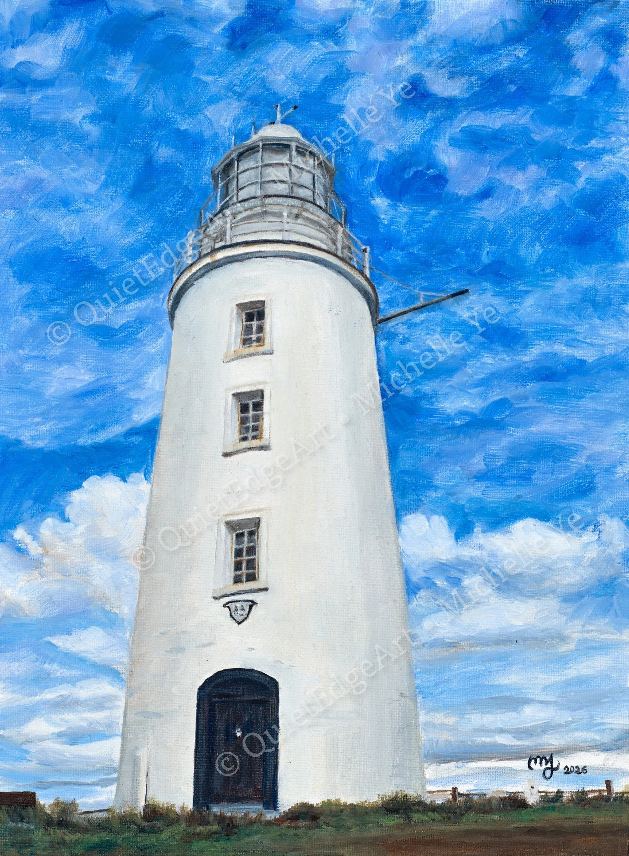 Bruny Lighthouse Original Painting