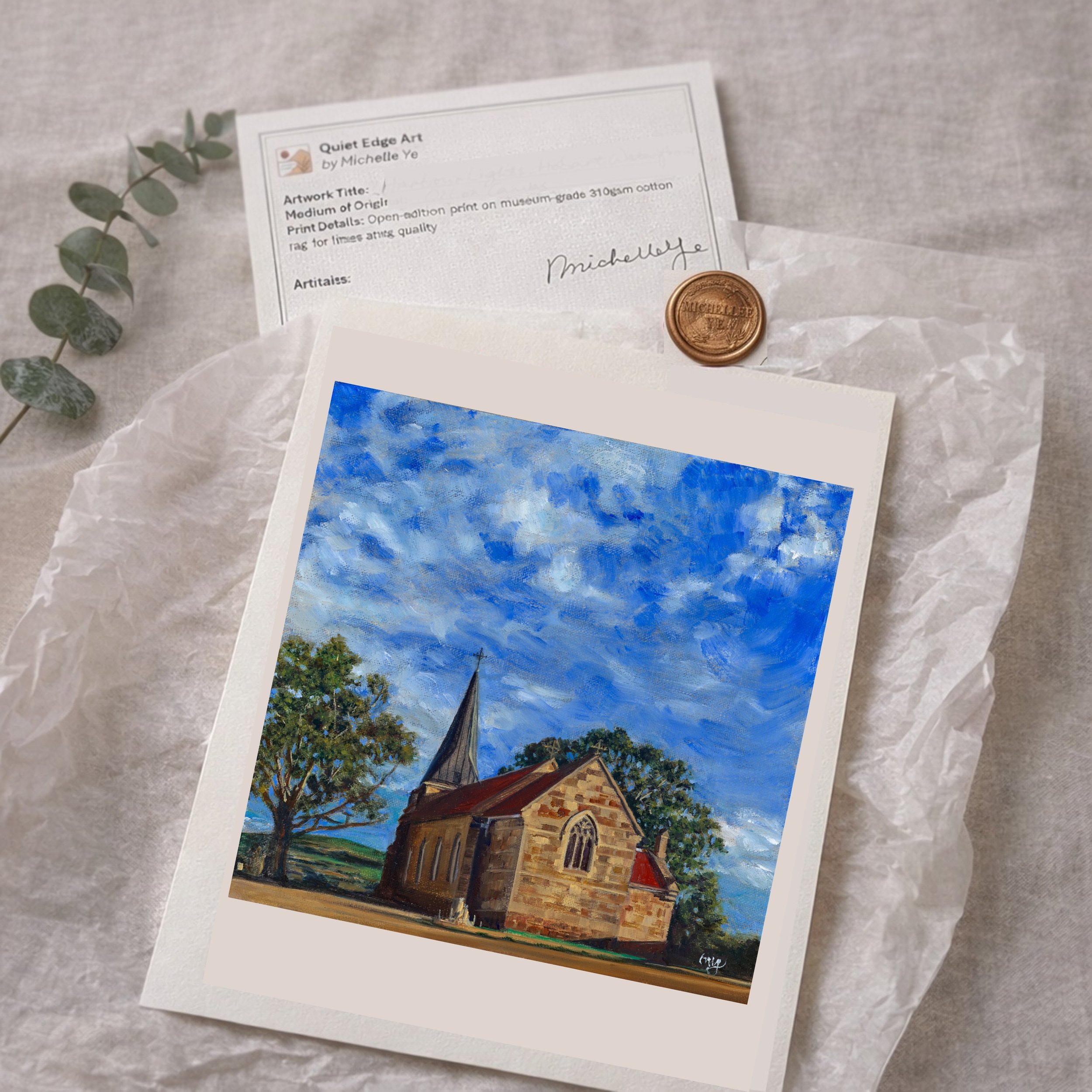 Richmond Church (Fine Art Print)