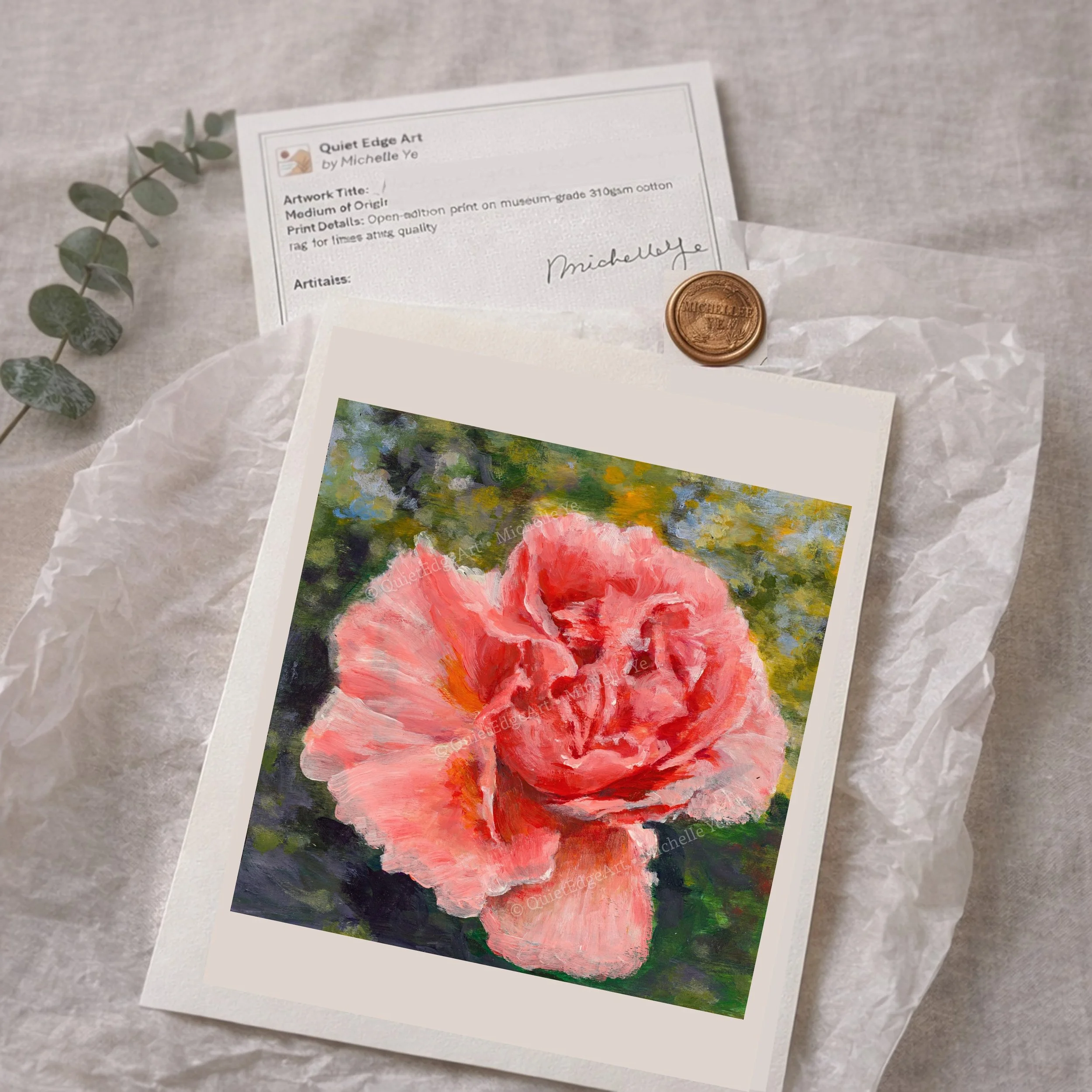 Rose Blossom (Fine Art Print)