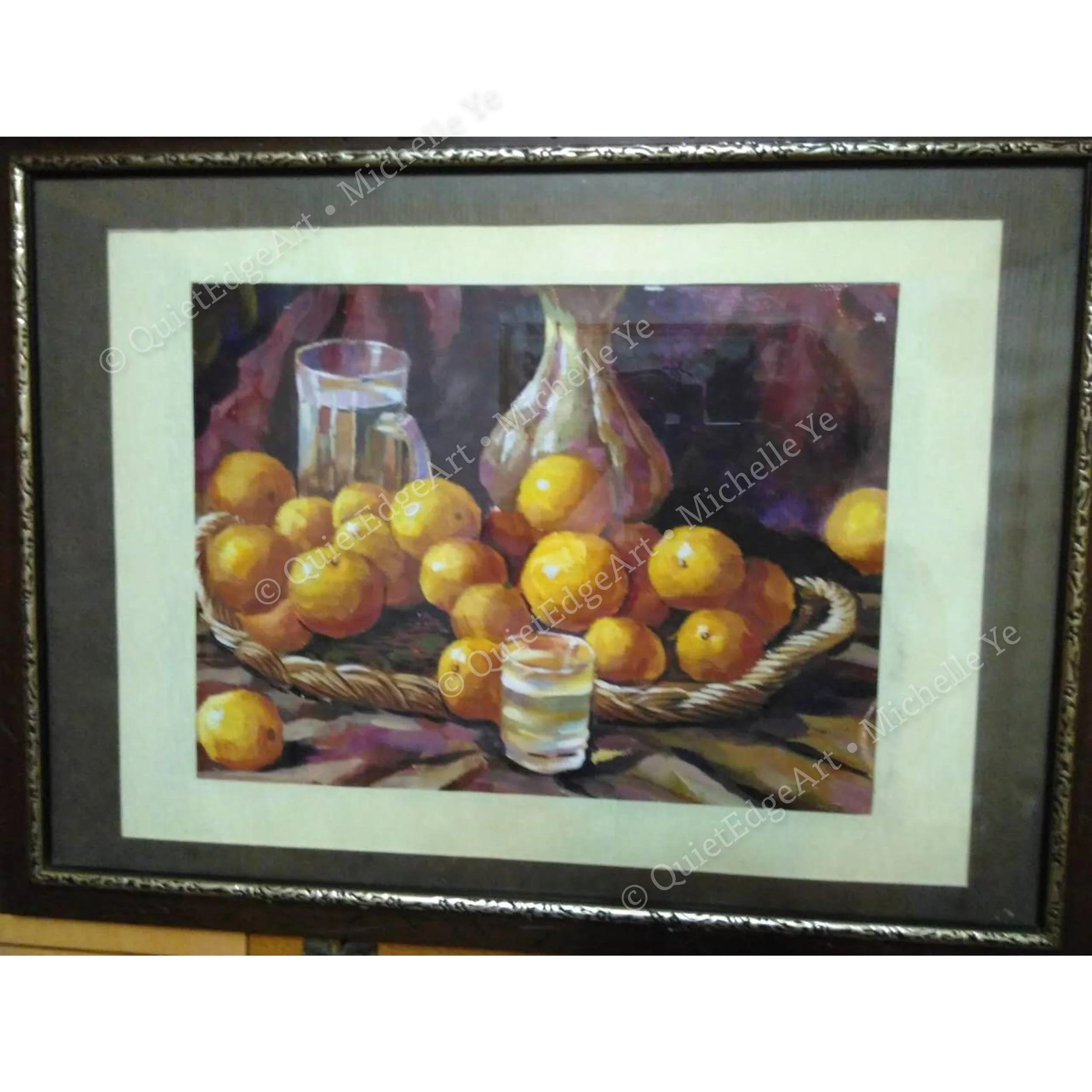Golden Harvest, gouache on paper 44 x 32 cm, 2005. This is my first ever gouache painting.