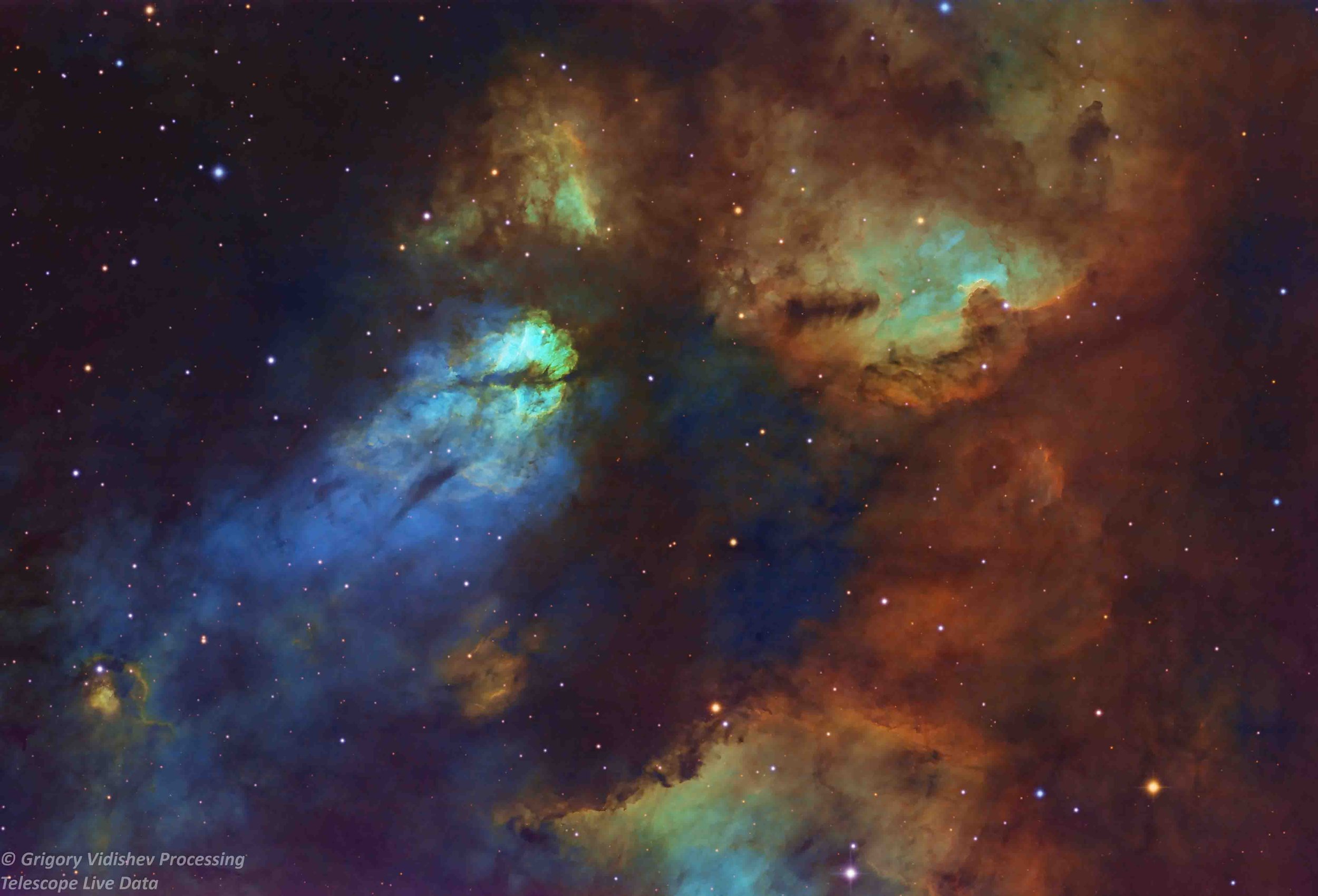 RCW 38 Nebula