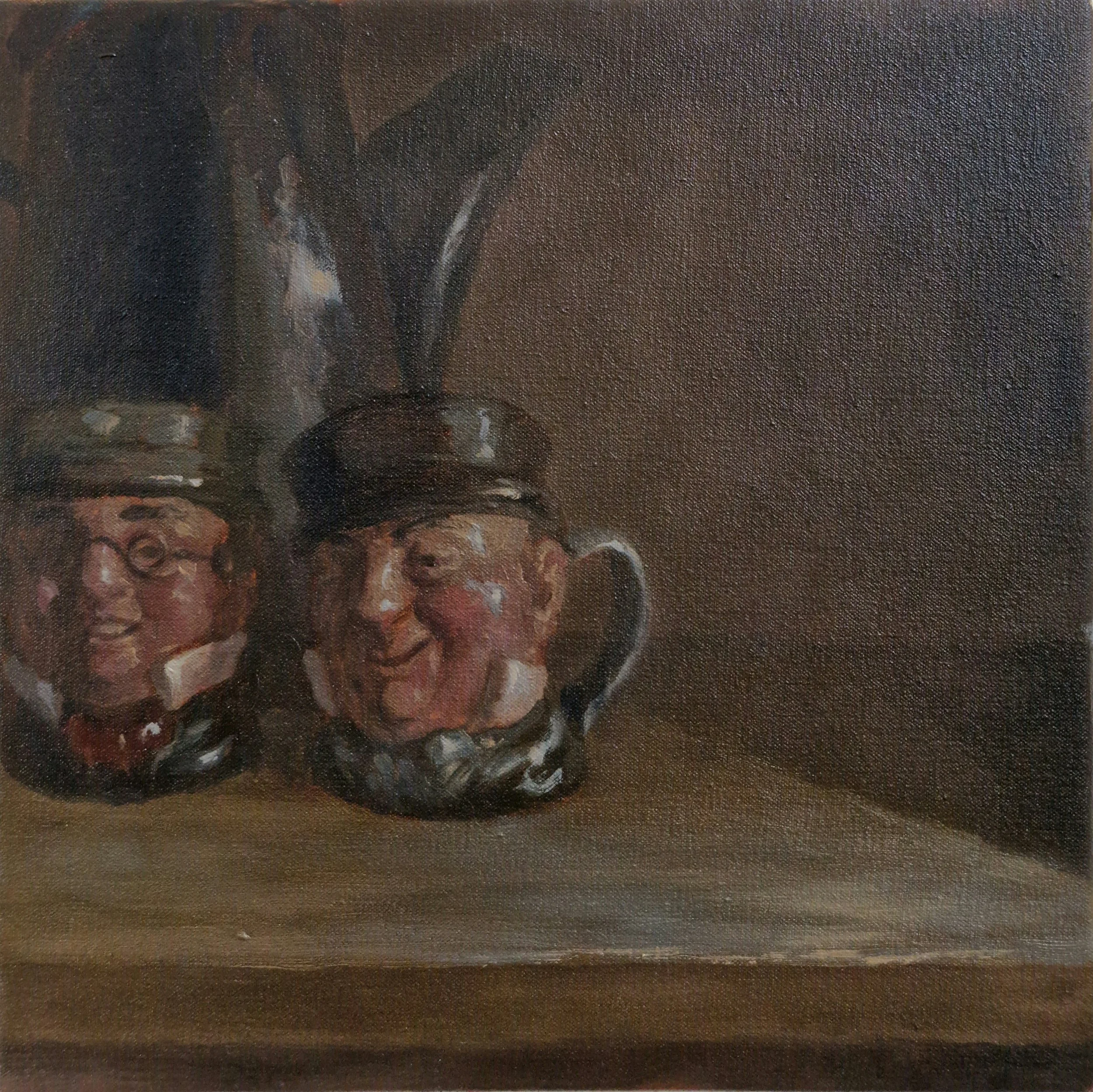 English still life, 2025 30 x 30cm