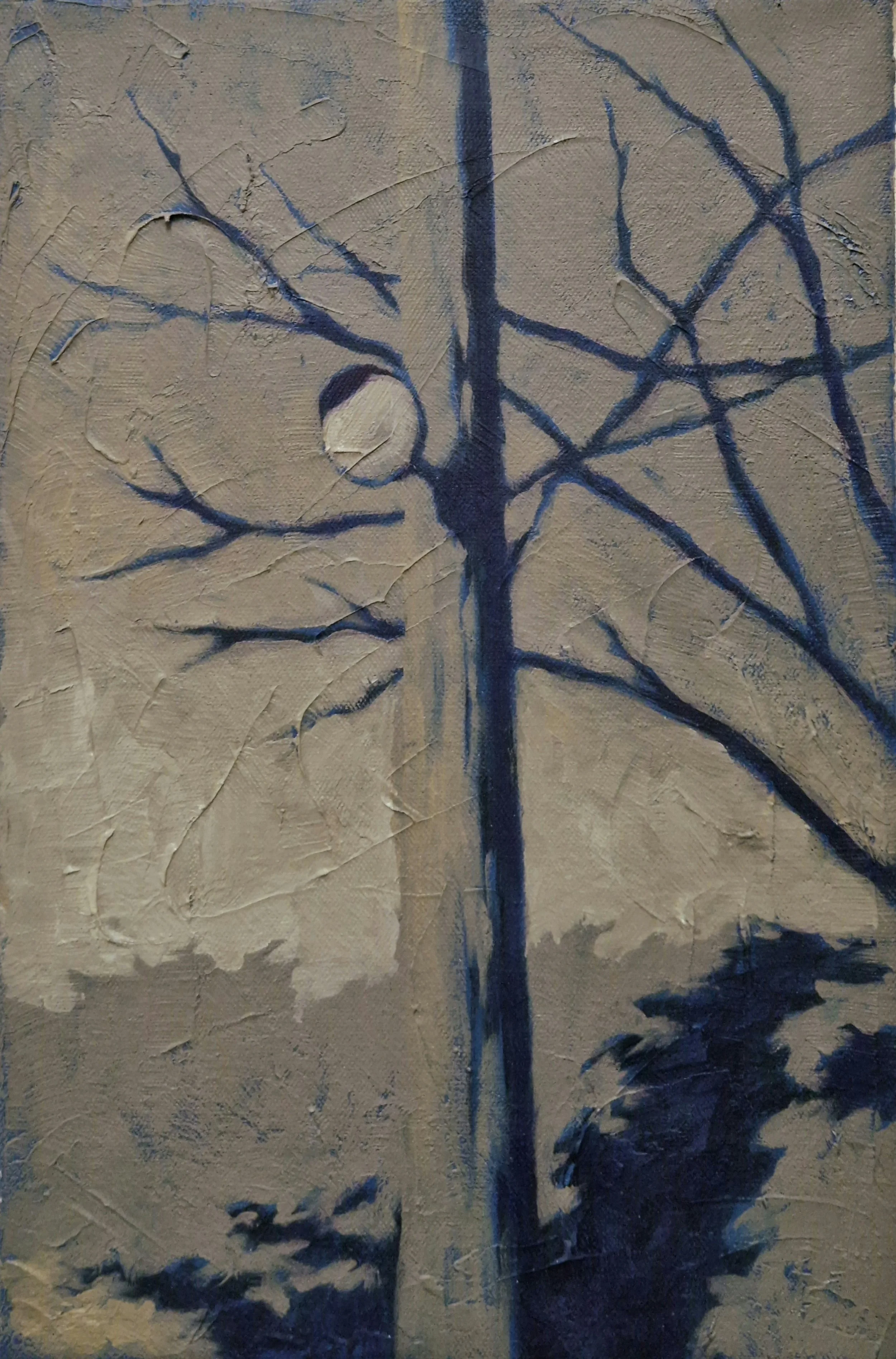 Blind corner, 2026. 30 x 20cm