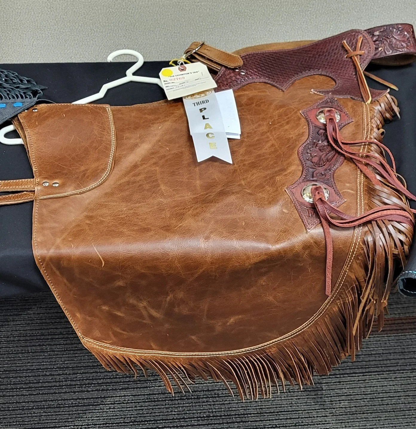 Leather Chinks done by Youth Member