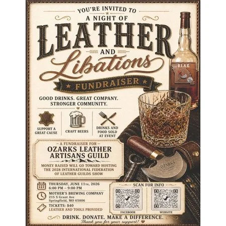 Leather & Libations Fundraiser