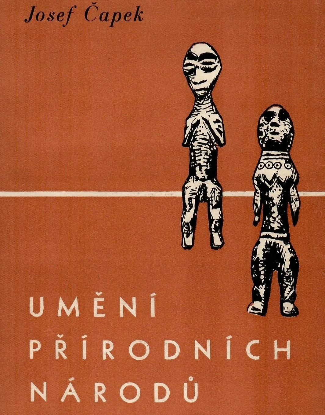 Cover of the book Umění přírodních národů by Josef Čapek (1949). (c) Matthew Rampley’s personal archive