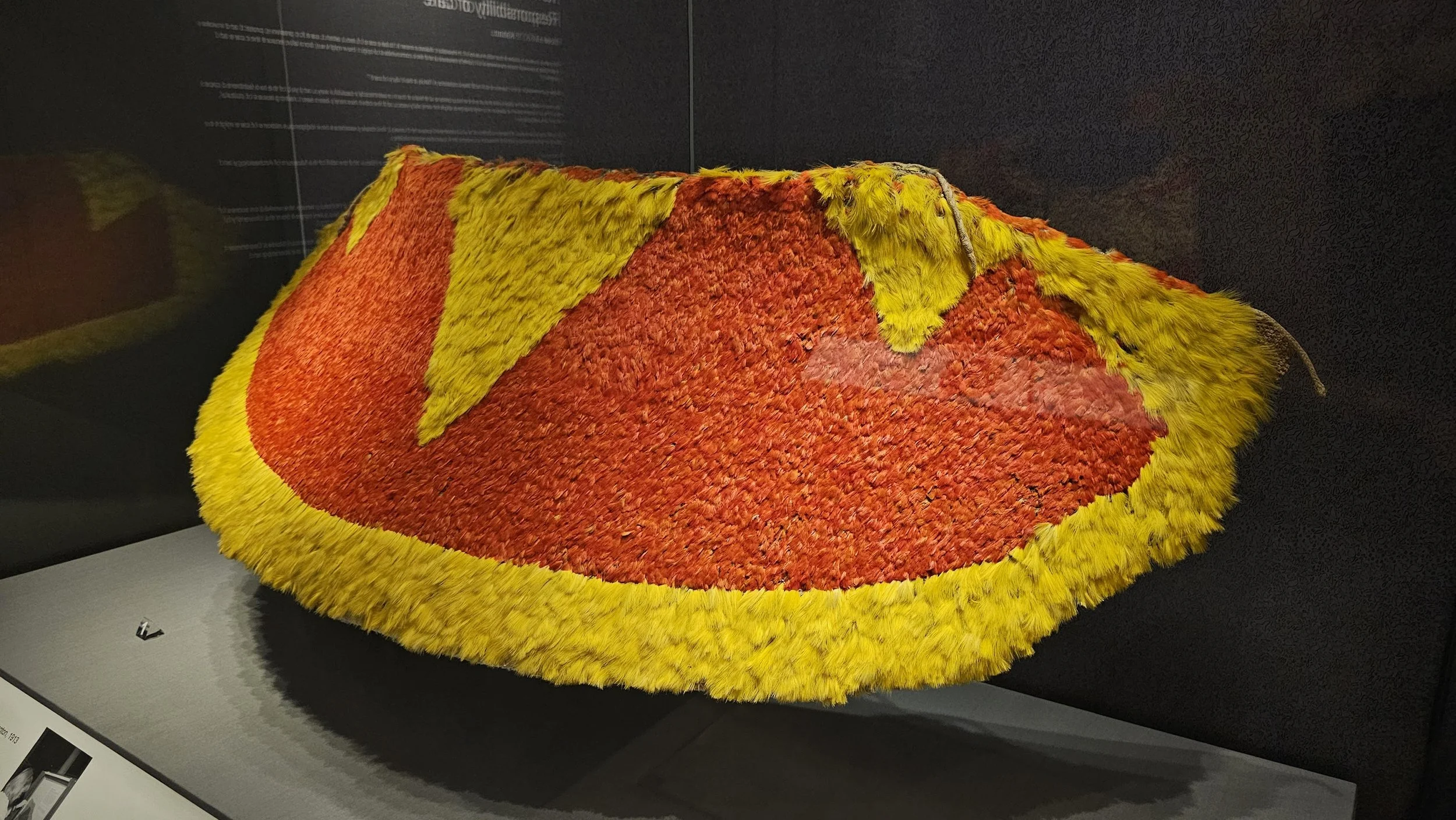 Figure 12: Hawaiian feathered cape (‘ahu’ula) (early 20th century). Photo: M. Rampley