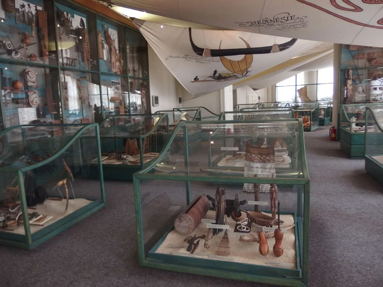 Figure 6: Installation short of the gallery of Oceania, Náprstek Museum, Prague. Photo: Náprstek Museum