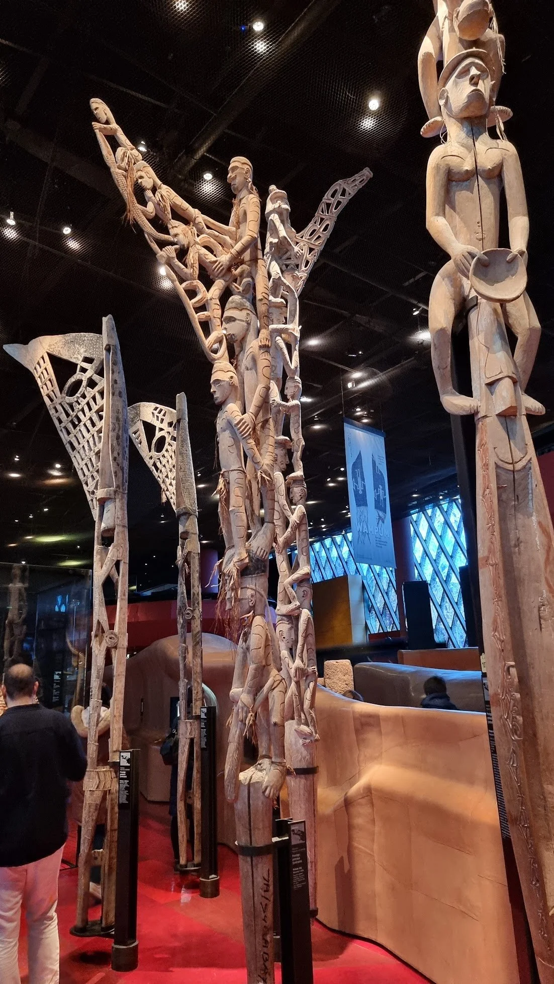 Figure 7: Installation shot of the gallery of Oceania, Musée Quai Branly – Jacques Chirac, Paris. Photo: M. Rampley