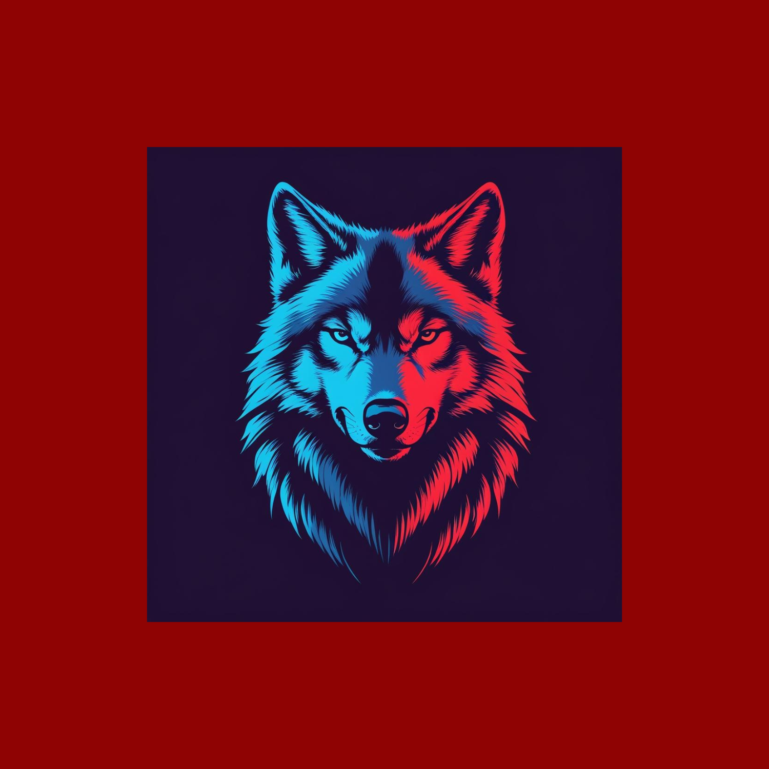 Wolf Sticker
