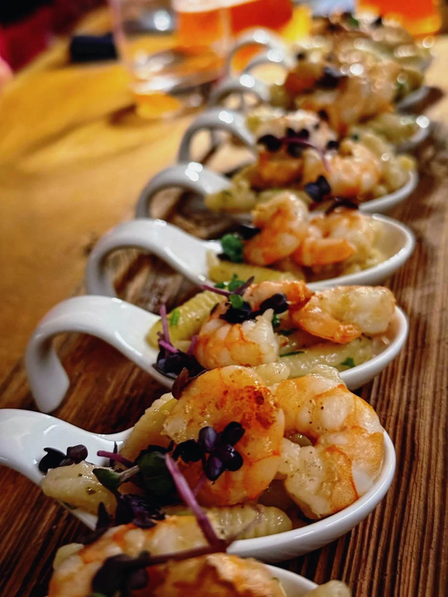 Garnelen Kräuter Häppchen