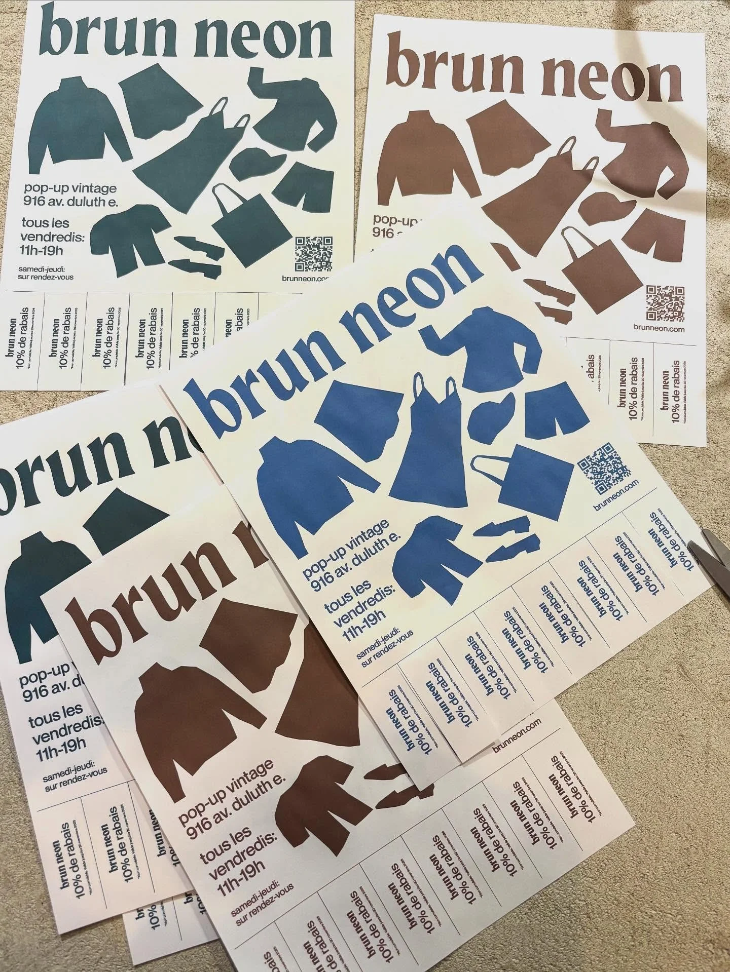 &quot;Marketing low budget&quot; 😏 j'offre un rabais de 10% &agrave; ceux et celles qui trouvent ces coupons ou qui me montrent cette publication 💋 &agrave; vendredi!