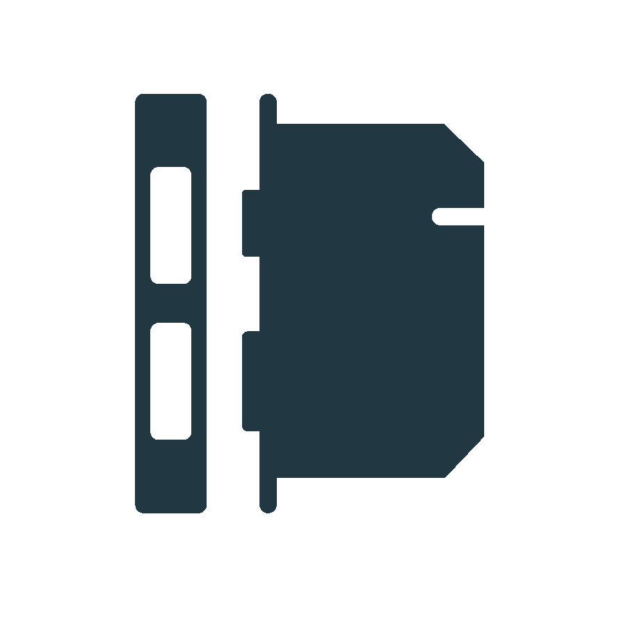 Icon of a solid-state drive (SSD) or hard drive