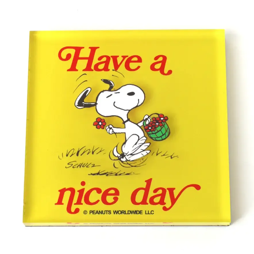 Snoopy Nice Day Acrylic Magnet